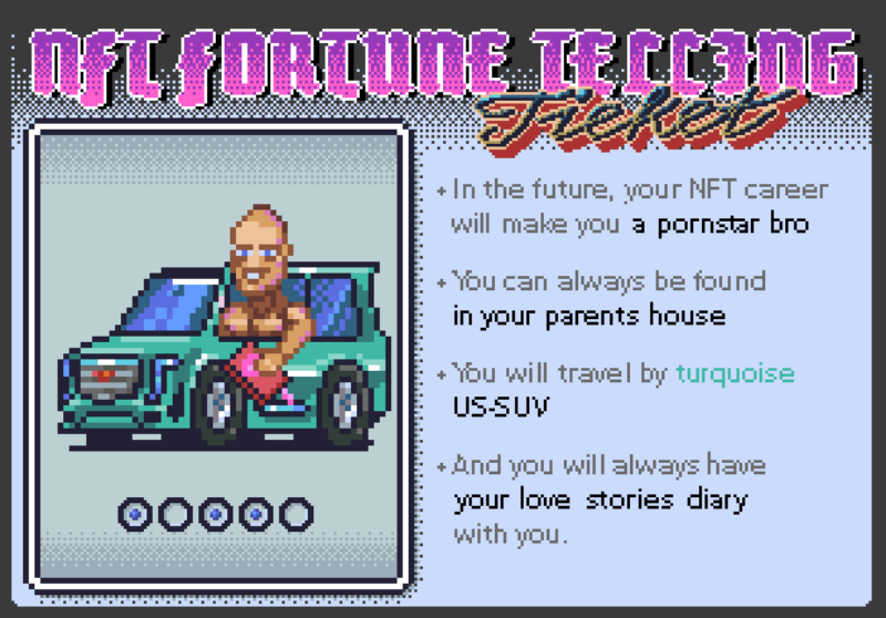 NFT FORTUNE TELLING #3 static token preview