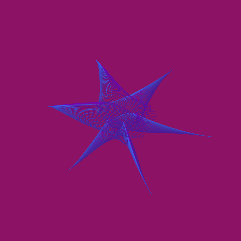 Bezier Jellyfish #2 static token preview