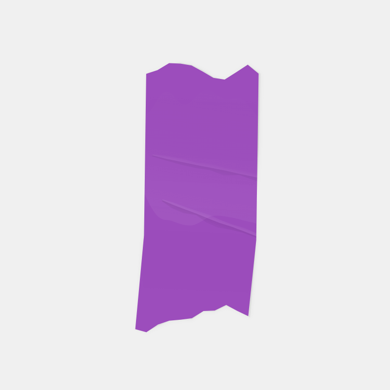 A scrap of vinyl tape #18 static token preview