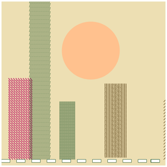 The city of abstractions #21 static token preview