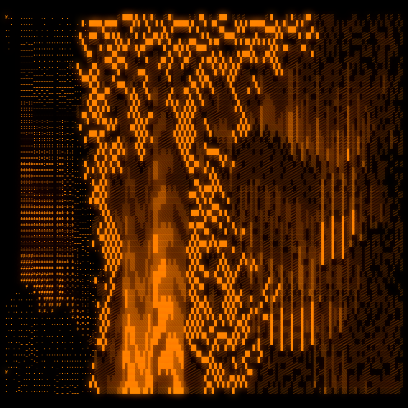 ASCII-SCAPE #8 static token preview