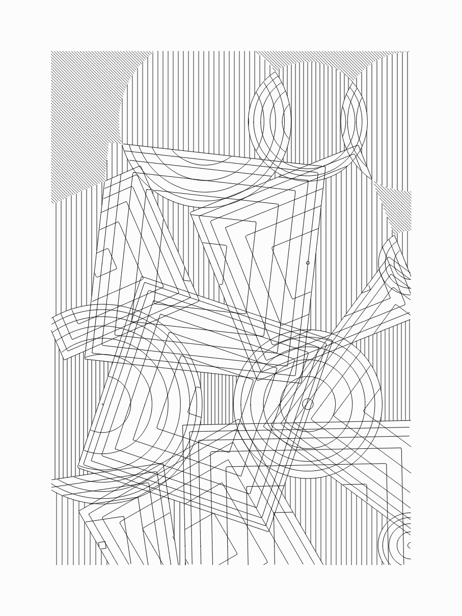 Entangled shapes #8 static token preview