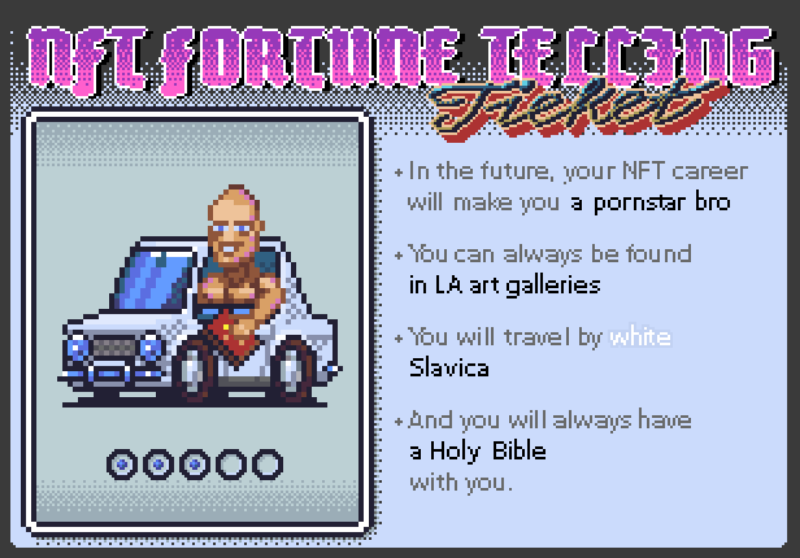 NFT FORTUNE TELLING #5 static token preview