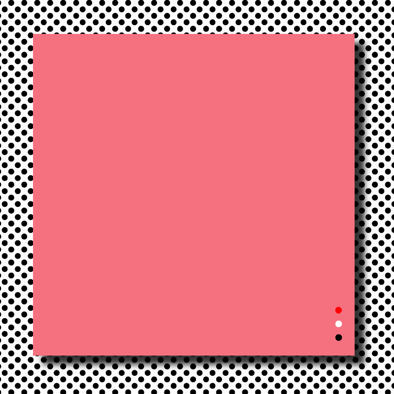 Minimalism of Dot #1 static token preview