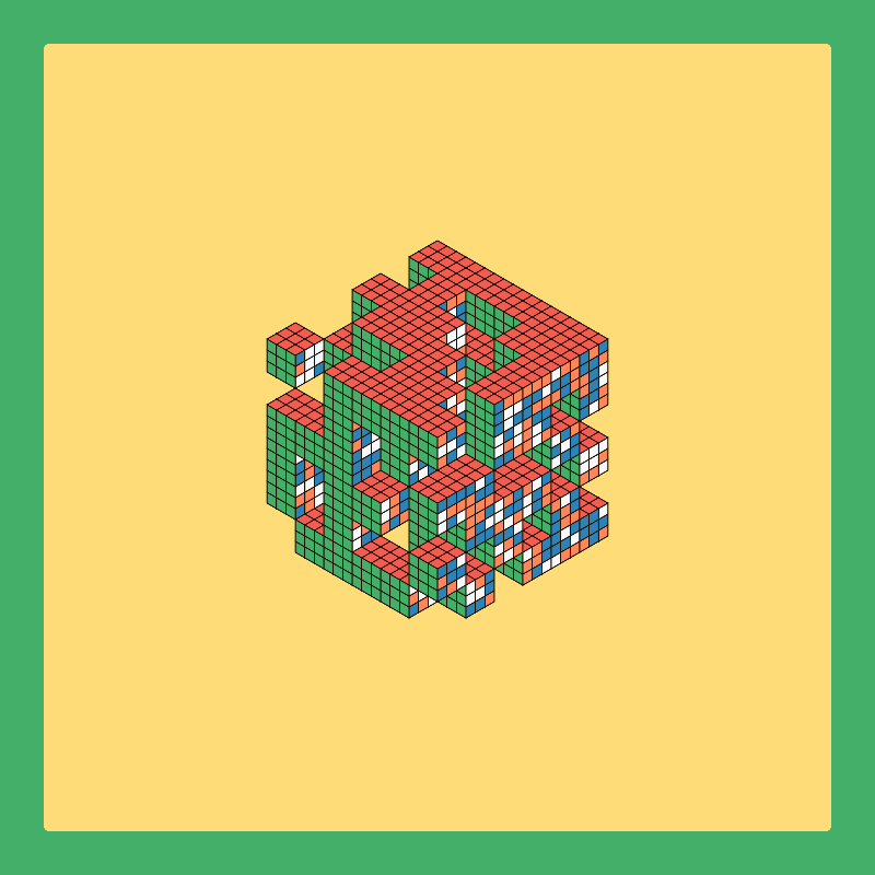 Rubik’s Fortress II #18 static token preview