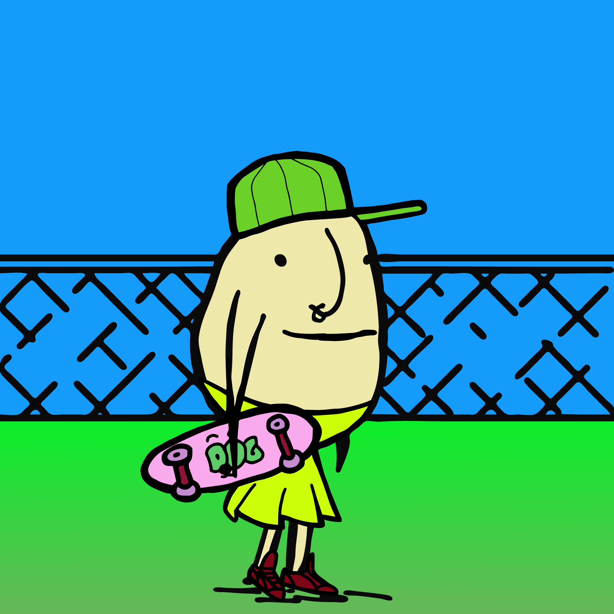 Skater Egg #8 static token preview