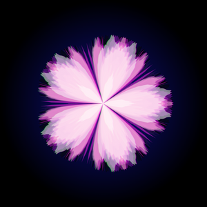 Generative Flowers project preview