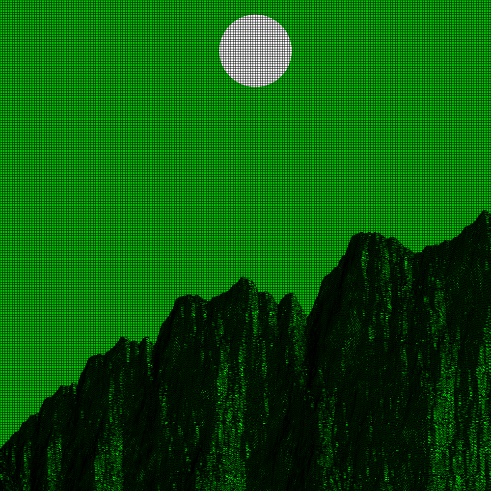 Classic generative landscape #113 static token preview