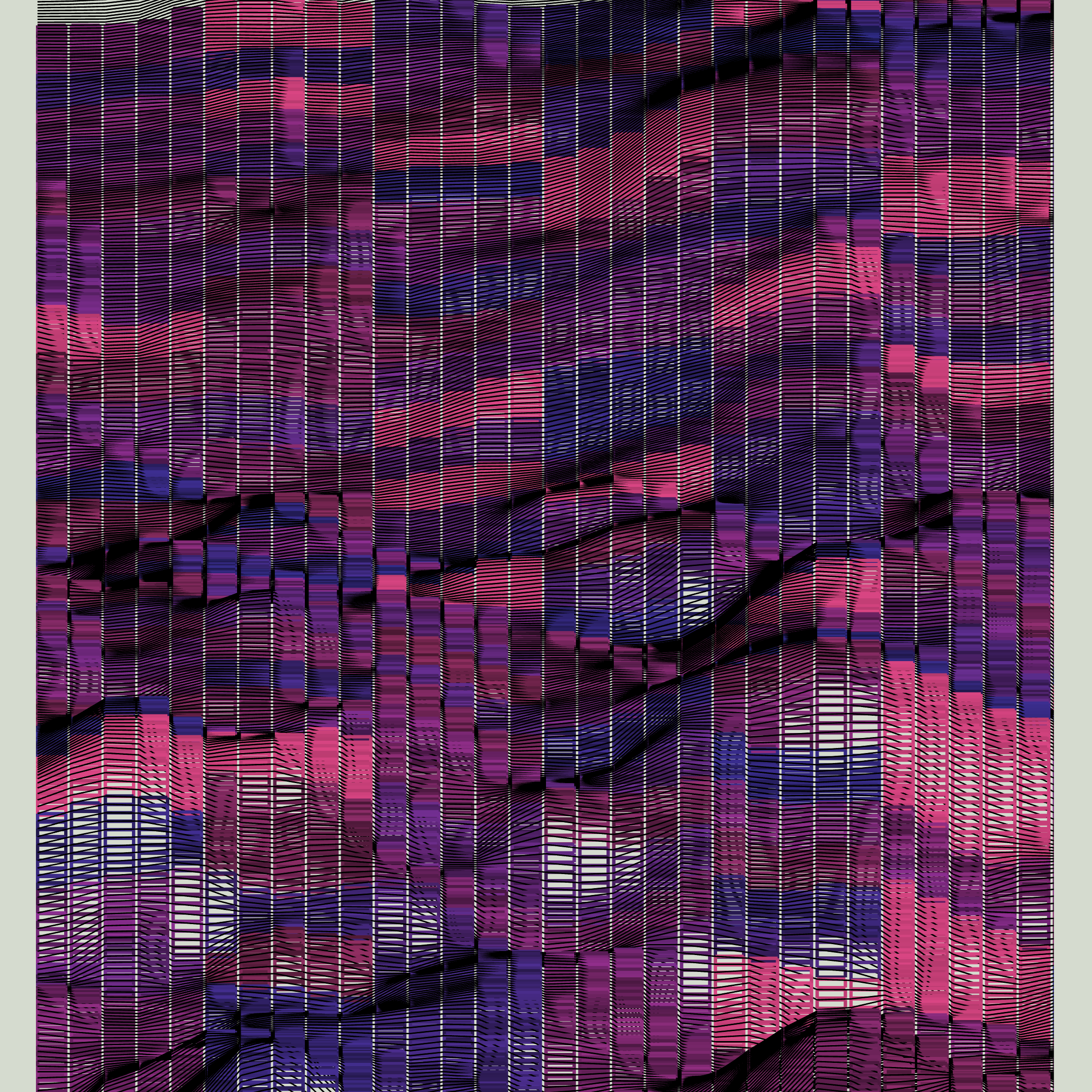Rainbow mountains #19 static token preview
