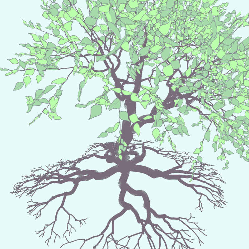 Multi angle control 3D fractal tree #1 static token preview