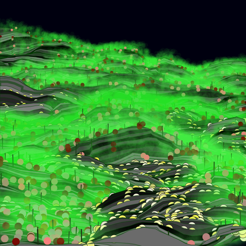 Alien Landscape #8 static token preview