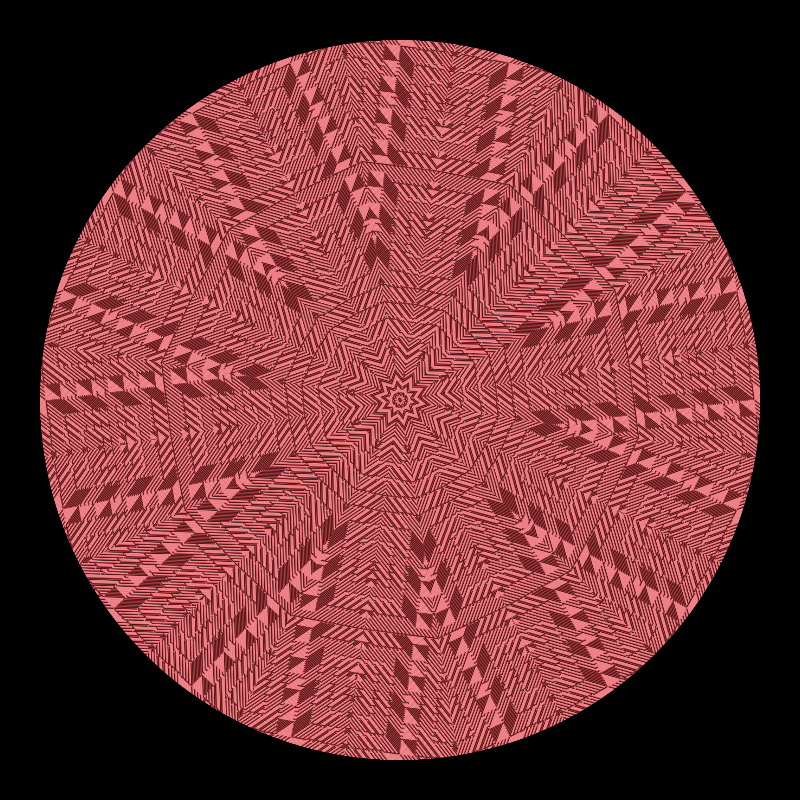 Binary kaleidoscope #10 static token preview