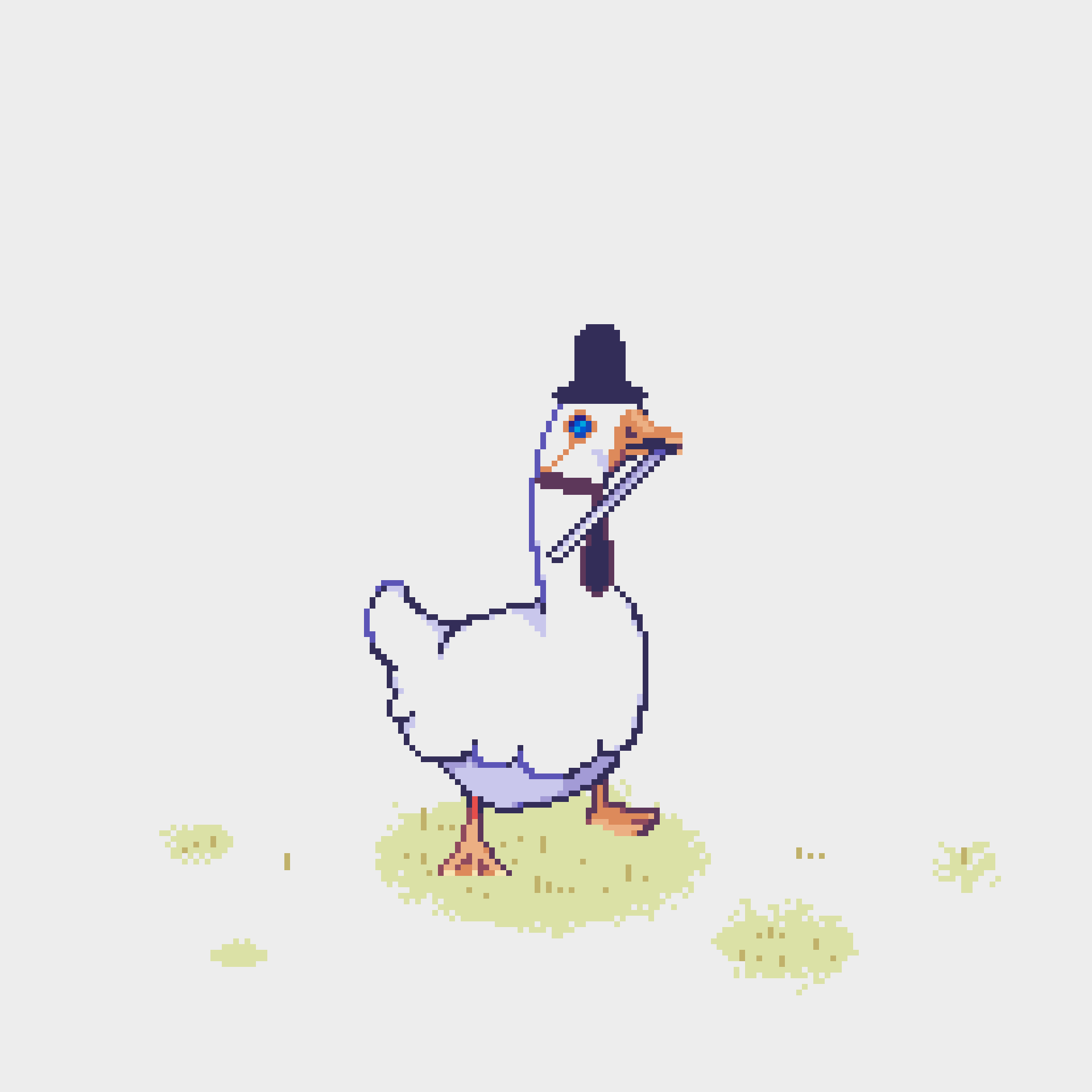 Pixel Duck #9 static token preview