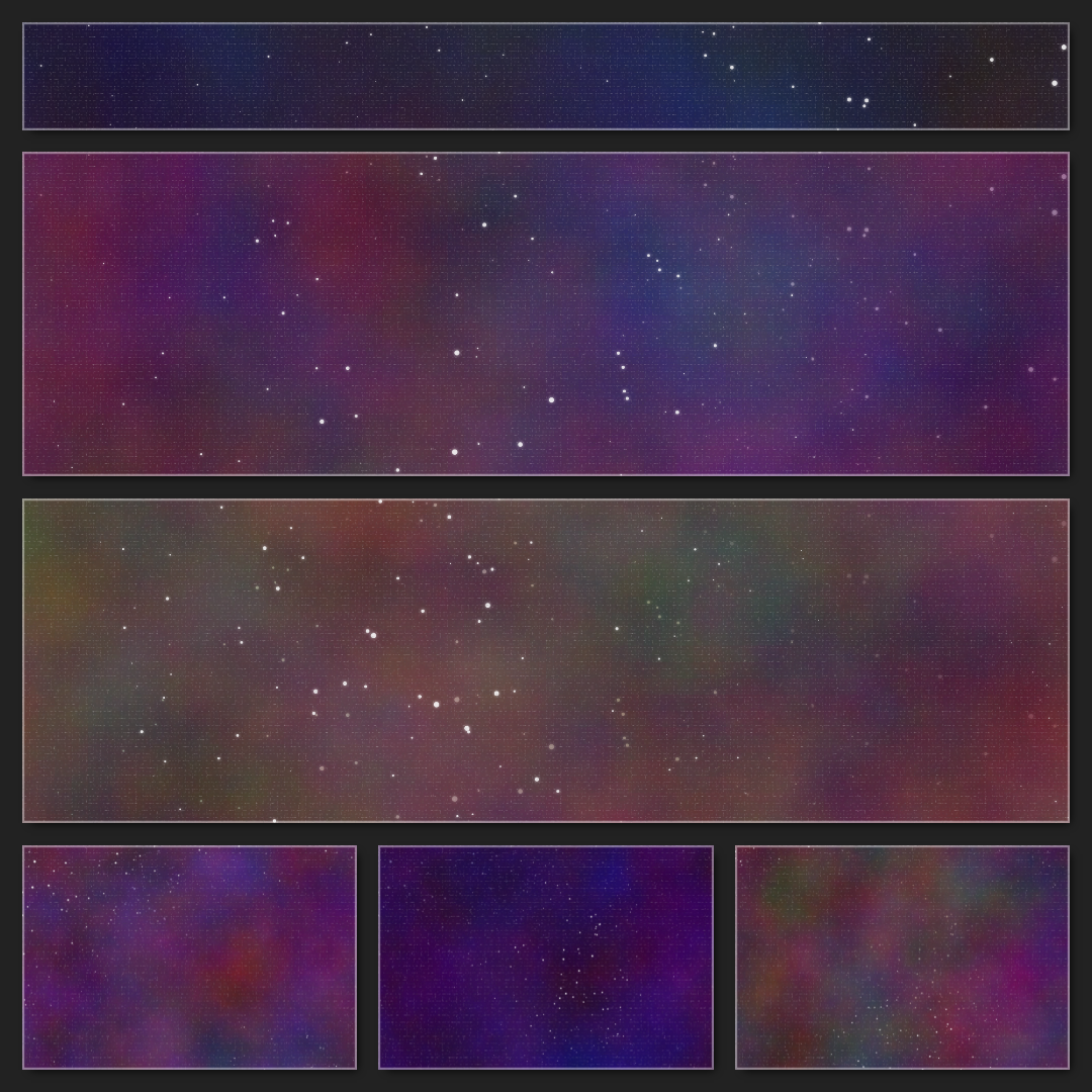 Nebula Clusters #14 static token preview