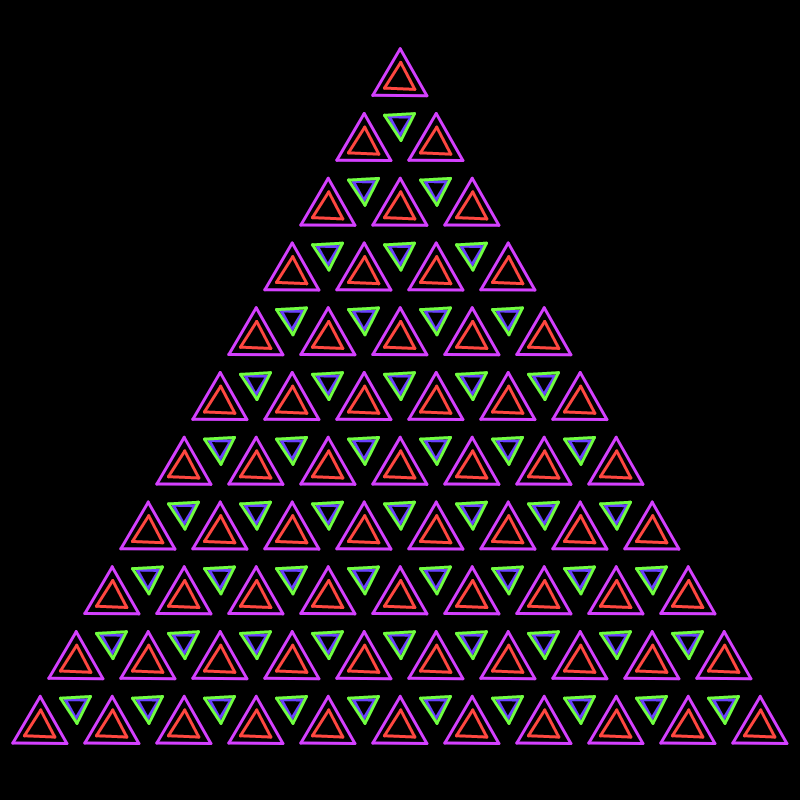 Your Brain on Triangles #76 static token preview