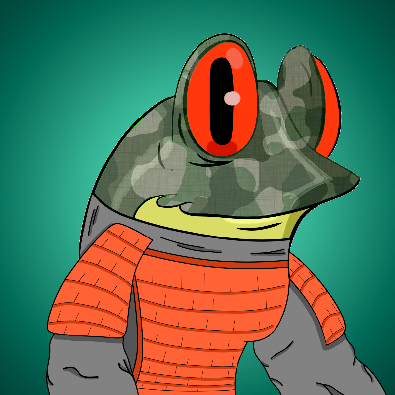 Annoying Frogs. Through the Time #3 static token preview