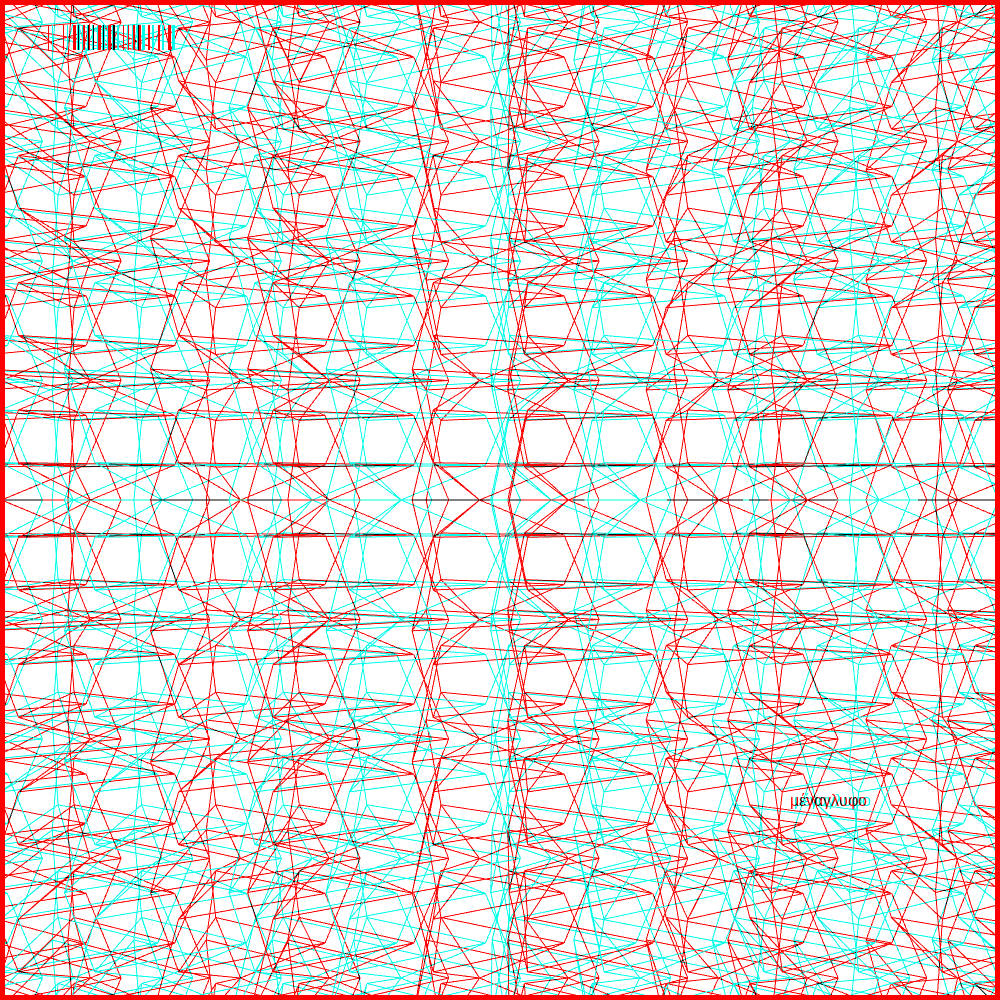 anaglyphic - delta pattern #3 static token preview