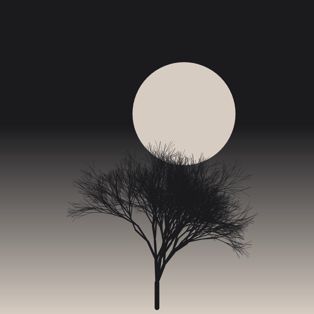 Sakura at night #5 static token preview