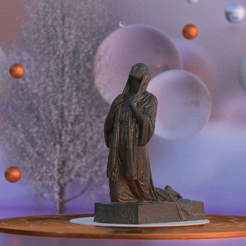 Statues of History #21 static token preview