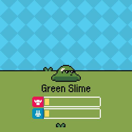 Pocket Slimes #11 static token preview