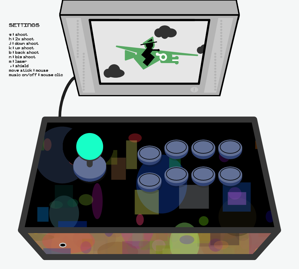 Arcade stick #17 static token preview