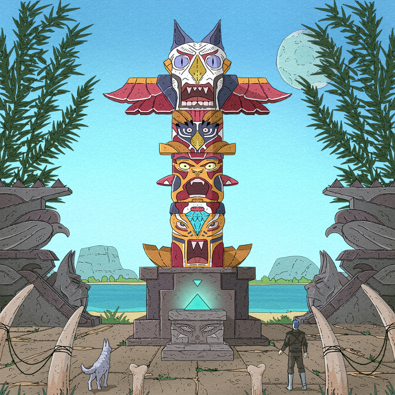 Lost Gods: Adventures of K&K #19 static token preview