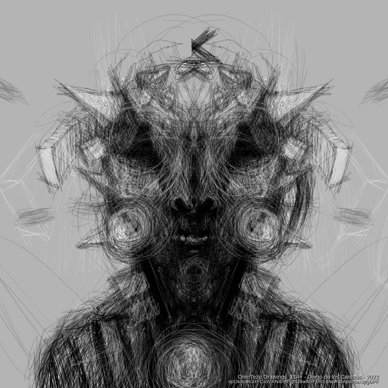 One Tezo Drawings_114+ #11 static token preview