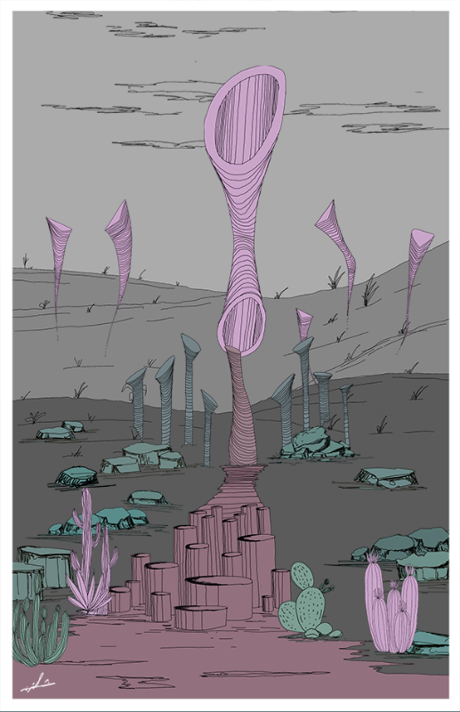 Skyward Garden #zentangle_world #10 static token preview