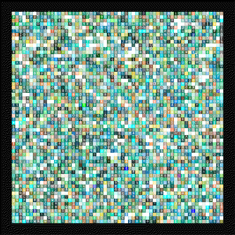[ascii.dreams.1] #9 static token preview
