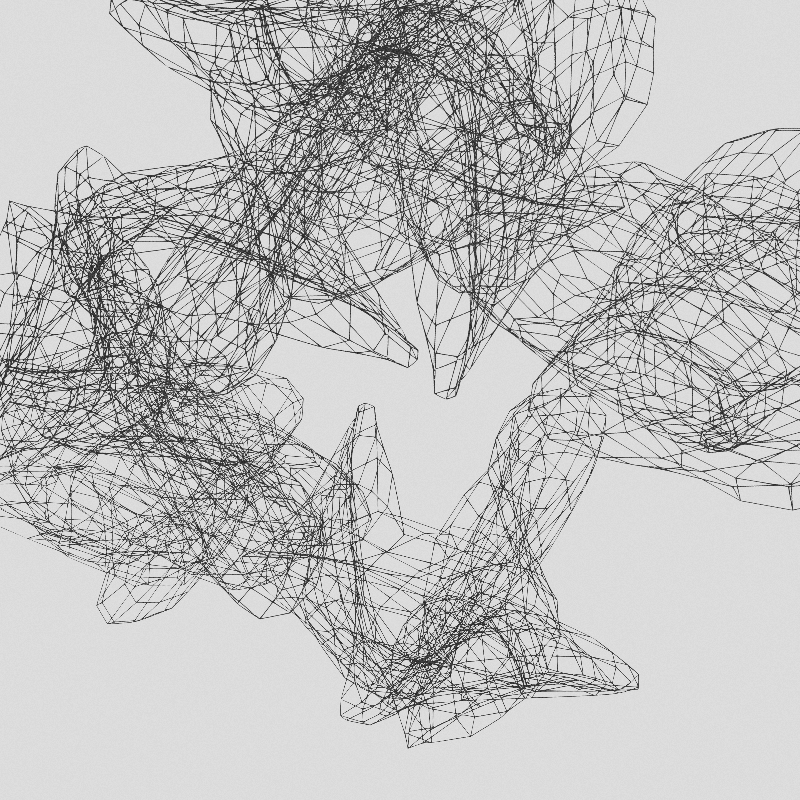 Chaotic Lines #19 static token preview