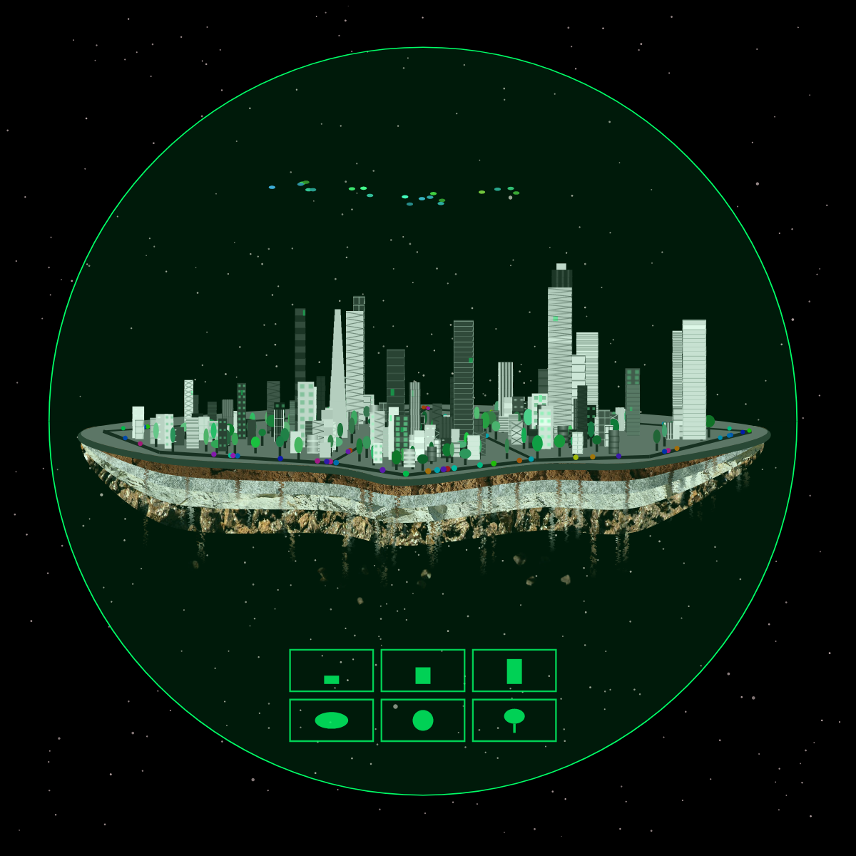 Fluidynamix - Cities #18 static token preview