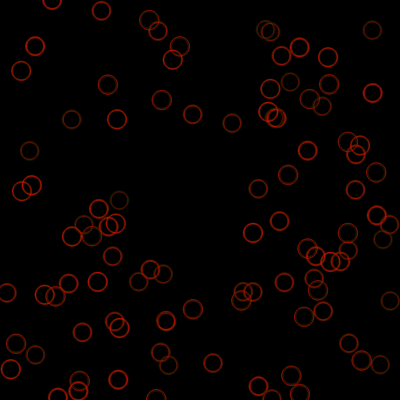 Bouncing circles #11 static token preview