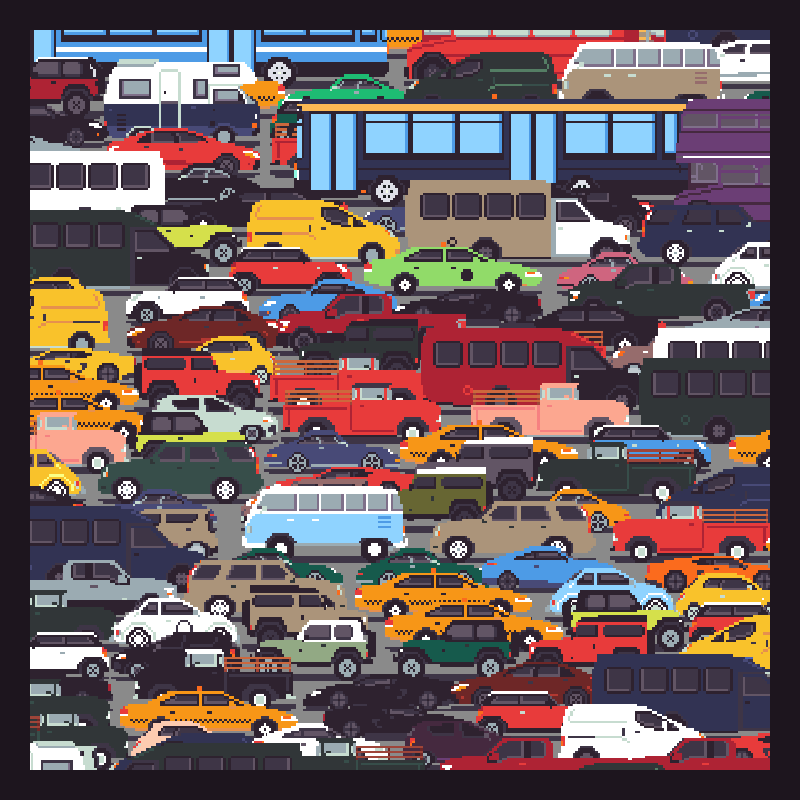 Traffic Jam #20 static token preview