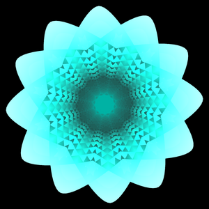 Geometric Flower project preview