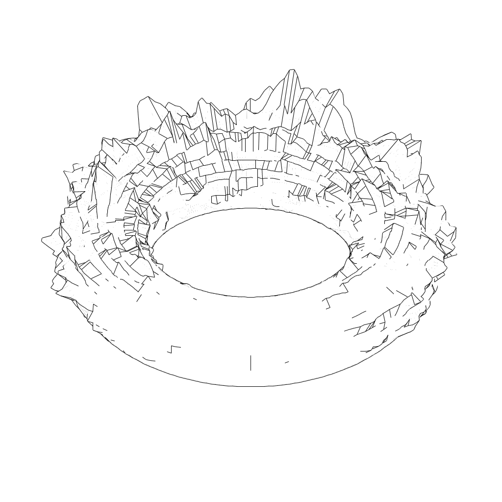 LL21 Donut Geology #24 static token preview