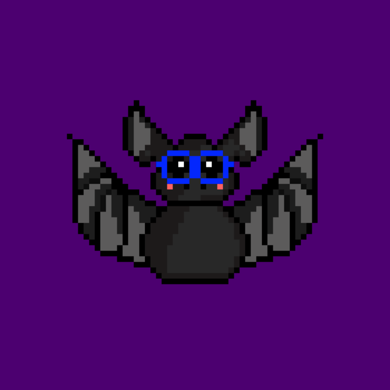 Generative Pixie Bat #18 static token preview