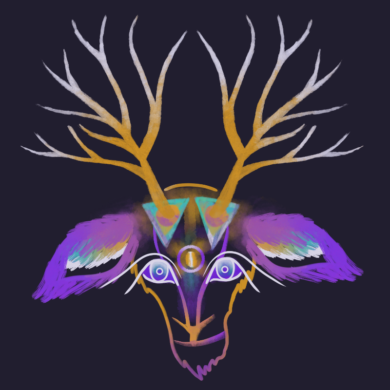Horned beasts #8 static token preview