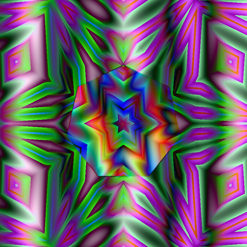 Multiple Colorful Shapes #2 static token preview