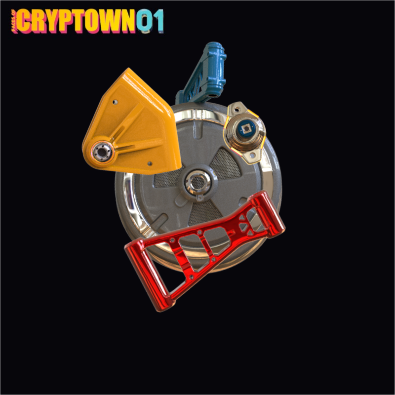 FacesOfCryptown vol.01 #15 static token preview