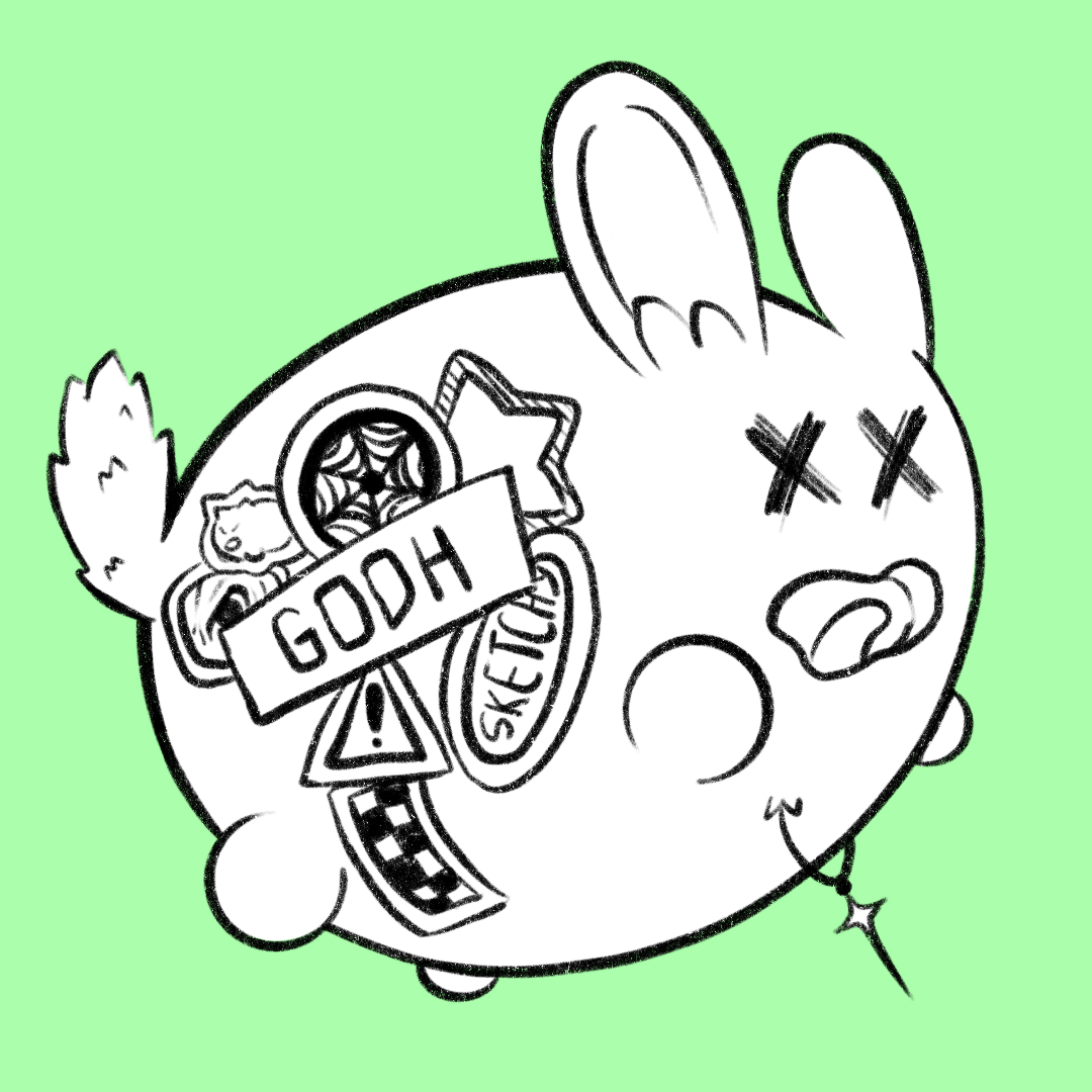sketchy usagi #29 static token preview
