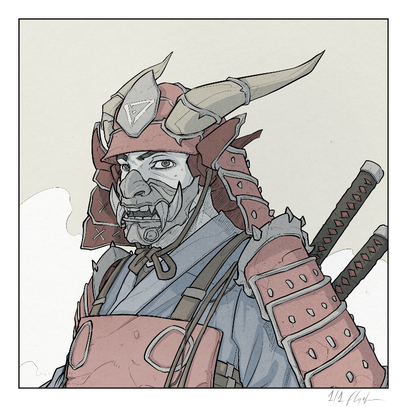 侍 (SAMURAI) #10 static token preview