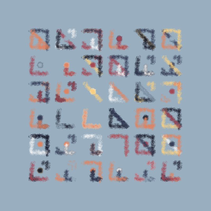 Calligraphic #6 static token preview