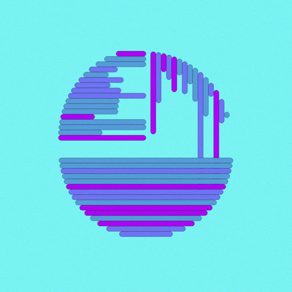 Stripes in Circle #1 static token preview