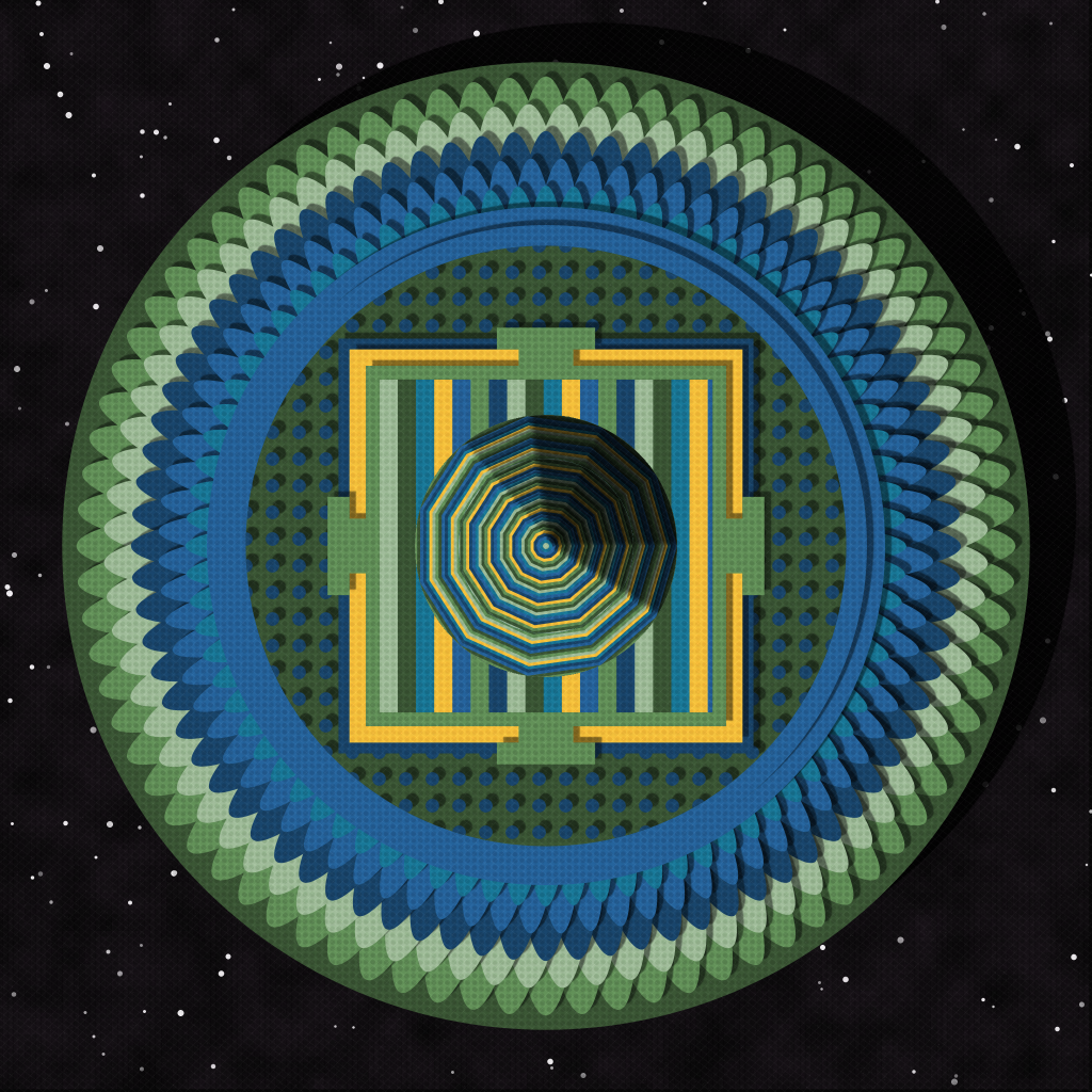 Paper Mandala #92 static token preview