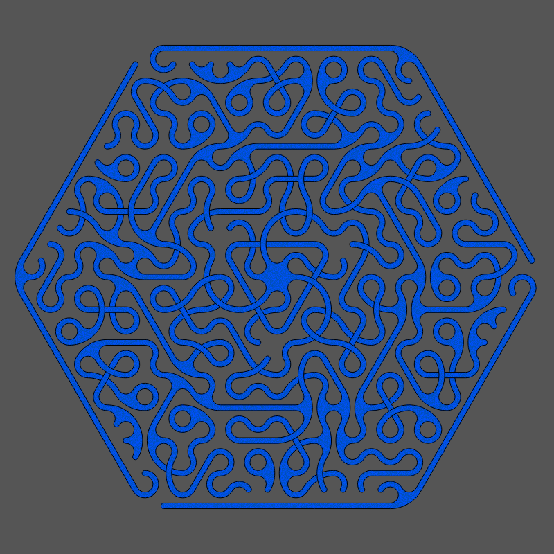 Threefold Symmetry - Dark Variations #5 static token preview
