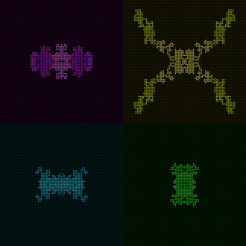 Dither Creatures 2x2 #17 static token preview