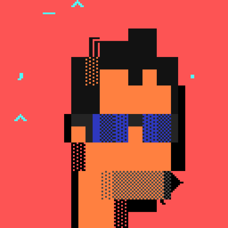 Gen DOS Punk #306 static token preview