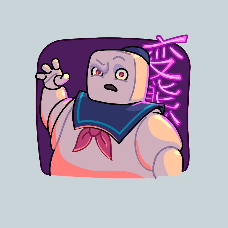 Stay Puft Marshmallow Man #20 static token preview