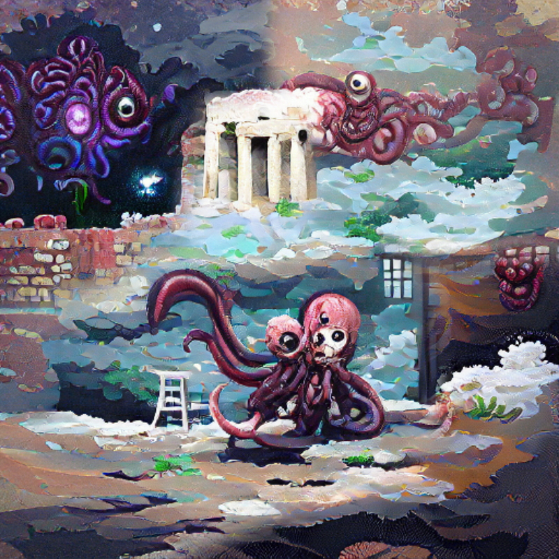 Octopus's Gardens and Ruins #13 static token preview