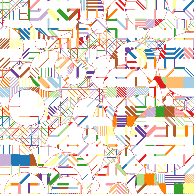 depicting order in chaos #23 static token preview
